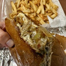 Steak Philly with Fries Steak Philly with Fries