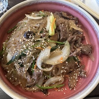 Kanji OTR - Jab Chae with Bulgogi Beef - Sushi Bars Near Me - Cincinnati, Ohio Kanji OTR - Jab Chae with Bulgogi Beef - Sushi Bars Near Me - Cincinnati, Ohio