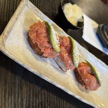 Redline Sushi - 13. Spicy Tuna Crispy Rice - Sushi Bars Near Me - Los Angeles, California