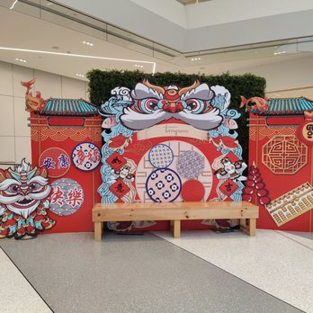 Tangram - Lunar New Year decorations - Shopping Centers Near Me - Flushing, New York