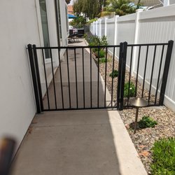 Native Fence - New side fence & gate