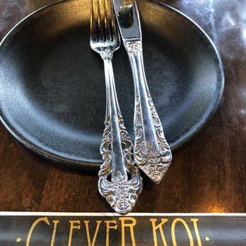 Clever Koi - Beautiful silverware - Asian Fusion Near Me - Gilbert, Arizona