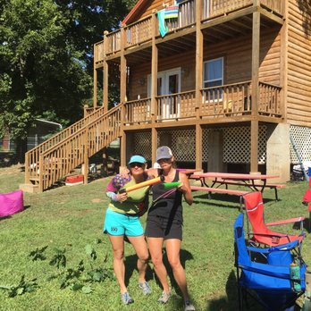 Shady Beach Campground - Super soakers and ready to hit the Elk River - Campgrounds Near Me - Noel, Missouri
