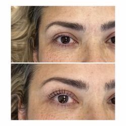 Sherri Permanent Makeup - Natural lash lift by our artist Green