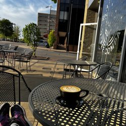 The River Coffee Company - Lavender Latte on a Saturday morning