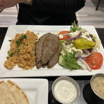 Amerikanos Grille - Gyro Platter - Mediterranean Near Me - Lady Lake, Florida