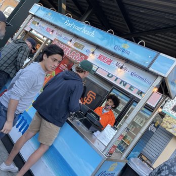 Oracle Park - Michelada stand behind the bleachers - Stadiums & Arenas Near Me - San Francisco, California