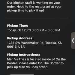 Man Vs Fries