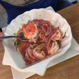 Ceviche de camarón