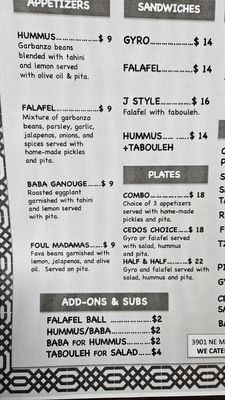 Cedo's Falafel and Gyros by null