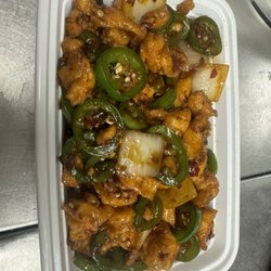 China Wok - Jalapeño chicken is spicy
