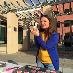 Jean Parker Elementary School - Valentines Day cupcake fundraiser was a fabulous success!