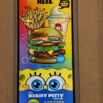 Wendy's - They have Krabby Patties!! - Fast Food Near Me - Murrieta, California