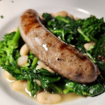 Pescatore Ristorante - Sausage with Cannellini Beans and Broccoli Rabe - Italian Near Me - West Palm Beach, Florida Pescatore Ristorante - Sausage with Cannellini Beans and Broccoli Rabe - Italian Near Me - West Palm Beach, Florida