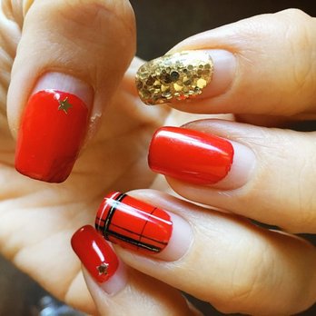 Red Polish - Been over a month~ Jennifer is a pro! - Nail Salons Near Me - Los Angeles, California Red Polish - Been over a month~ Jennifer is a pro! - Nail Salons Near Me - Los Angeles, California