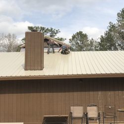 Butler Roofing - Some more of the metal job!