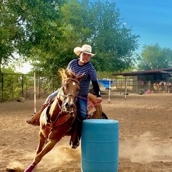 Orona's Ranch - My daughter practices at Orona Ranch and she loves to do this in the evenings.