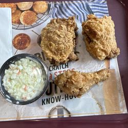 3 piece chicken dinner