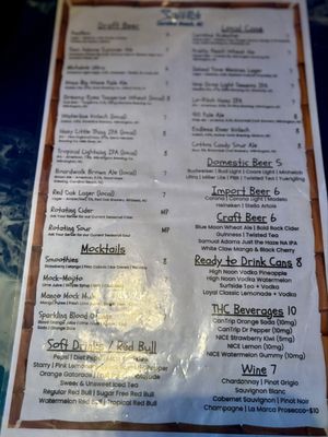 Menu photo 2 Seawitch Carolina Beach, NC Menu photo 2 Seawitch Carolina Beach, NC