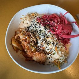 Kimchi fried rice Kimchi fried rice