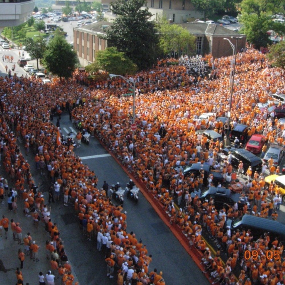 Neyland Stadium - Pregame Vol Walk - Stadiums & Arenas Near Me - Knoxville, Tennessee