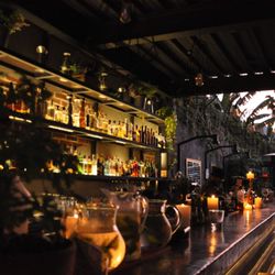 Jardín Secreto - Sunset at our stunning bar