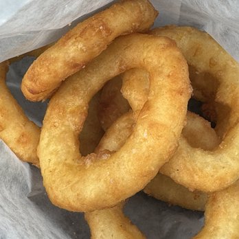 Eric’s Steaks - Battered onion rings- 7 rings for $5 - Food Trucks Near Me - Wildwood, Florida