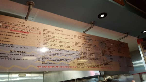 Menu photo 2 Snapper Jack's Taco Shack Thousand Oaks, CA Menu photo 2 Snapper Jack's Taco Shack Thousand Oaks, CA