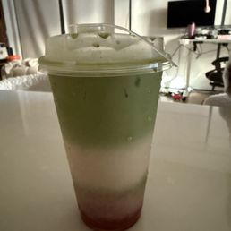 Strawberry matcha Strawberry matcha