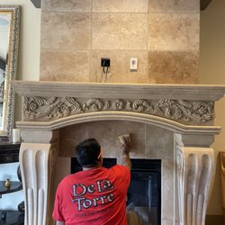 DLT Remodeling - Fireplace Mantle & Stone