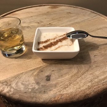 Turkish Airlines - Rice pudding and whiskey on the rocks - Airlines Near Me - Dulles, Virginia