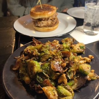 The LKSD - Brussel sprouts ($16) - Burgers Near Me - Downey, California The LKSD - Brussel sprouts ($16) - Burgers Near Me - Downey, California