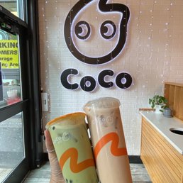 Matcha Milk Tea and Pearl Milk Tea Matcha Milk Tea and Pearl Milk Tea