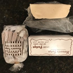 a package of fudges and a bag of fudges