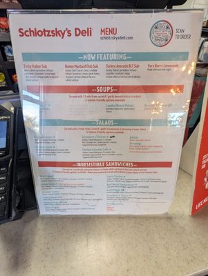 Menu photo 1 Schlotzsky's Murphy, TX Menu photo 1 Schlotzsky's Murphy, TX