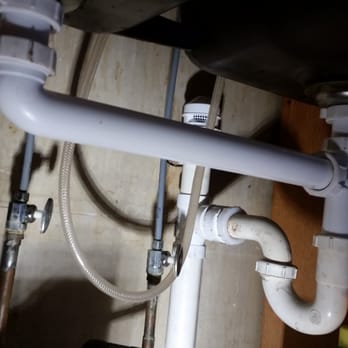 Dupee Plumbing - Repaired waste line under the kitchen sink - Plumbing Near Me - Fredericksburg, Virginia