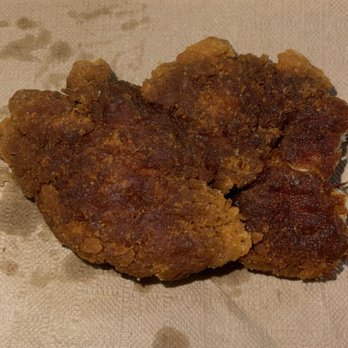 Burger Maza Food - Kids Crispy Chicken Strips (just one piece, that is burned and inedible). - Burgers Near Me - Antelope, California