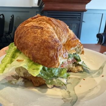The Coffee Post - Tuna Croissant Sandwich - Coffee & Tea Near Me - Chesterland, Ohio