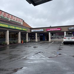 The front entrance