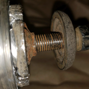 Walt's Ace Hardware - Rusted bolt to a spindle on a riding lawn mower - Hardware Stores Near Me - Phoenix, Arizona Walt's Ace Hardware - Rusted bolt to a spindle on a riding lawn mower - Hardware Stores Near Me - Phoenix, Arizona