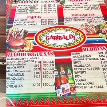 Restaurant Garibaldi - Watch your prices, they don't give you a valid receipt - Bars Near Me - Ensenada, BCN Restaurant Garibaldi - Watch your prices, they don't give you a valid receipt - Bars Near Me - Ensenada, BCN