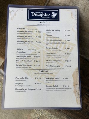 Menu photo 2 Farmer's Daughter Baguio, BEN