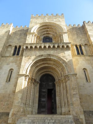 Old Cathedral of Saint Mary of Coimbra by null