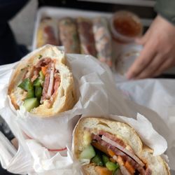 Thanh Son Tofu - Dac biet sandwich is a 3.5 but rounding up to 4 since it was only $5.50.