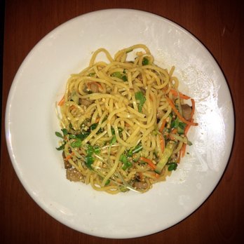 Fat Choy - Sesame Noodles with shaved carrots, sprouts & mushrooms. - New American Near Me - Las Vegas, Nevada Fat Choy - Sesame Noodles with shaved carrots, sprouts & mushrooms. - New American Near Me - Las Vegas, Nevada