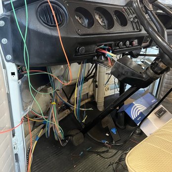 Modern Kreations - Wiring in process - Auto Customization Near Me - Morgan Hill, California Modern Kreations - Wiring in process - Auto Customization Near Me - Morgan Hill, California