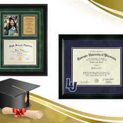 Global Recognition - We also do framed graduation diplomas