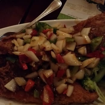 Lime Leaf - Whole snapper in three taste sauce - Thai Near Me - Weymouth, Massachusetts