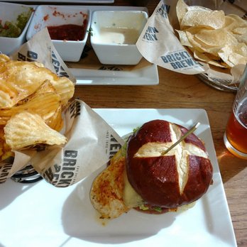 Bricktown Brewery - Brick town chicken sandwich - very tasty - American Near Me - Shawnee, Oklahoma