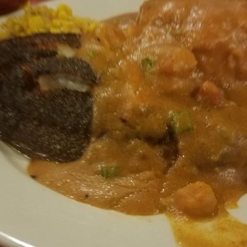 Prejean's - Blackened catfish topped with crawfish etouffe - Cajun/Creole Near Me - Lafayette, Louisiana Prejean's - Blackened catfish topped with crawfish etouffe - Cajun/Creole Near Me - Lafayette, Louisiana